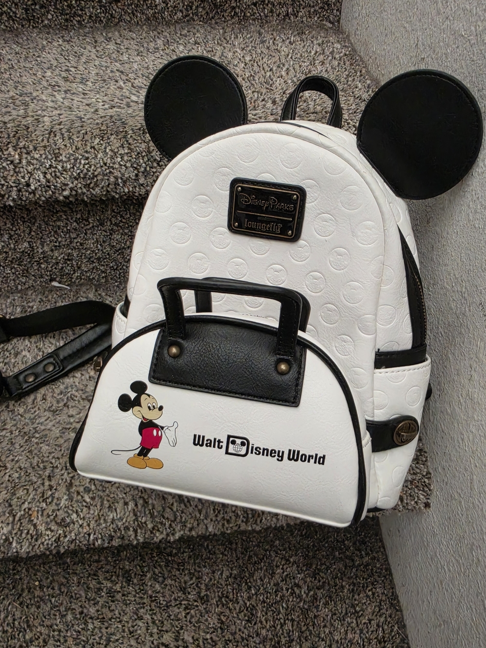 Disney Parks Walt Disney World 50th Anniversary Vault Collection Loungefly Mini